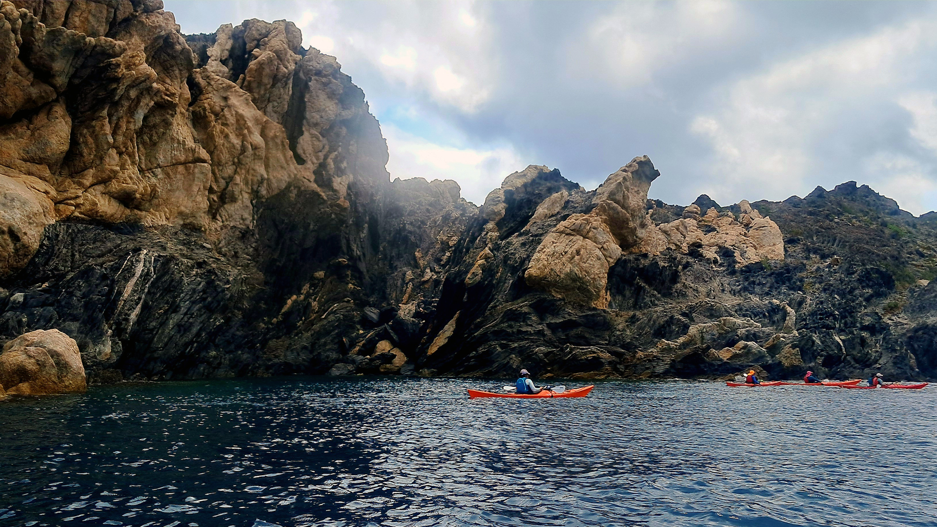 en kayak por cap de creus