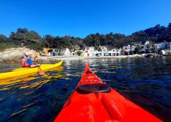 Travesia de la costa brava en kayak